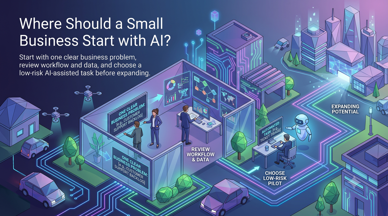 Small business AI starting point cover